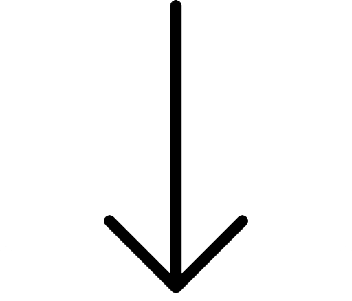 Seta indicando texto